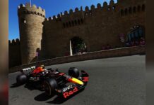 ‘Checo’ Pérez lidera último libre del GP de Azerbaiyán Checo