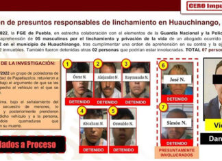 Suman 7 detenidos por linchamiento de Daniel Picazo DETENIDOS