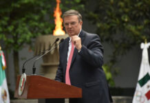 Ebrard da positivo a Covid-19 Ebrard