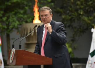 Ebrard da positivo a Covid-19 Ebrard