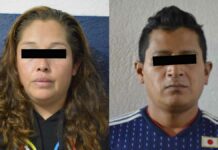 Magaly “N” y Ángel “N”, detenidos con arma de fuego ilegal Magaly
