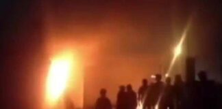 Queman a supuesto robachicos en Huauchinango Robachicos