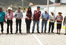 Ariadna Ayala inaugura obra en Santa Lucía Cosamaloapan