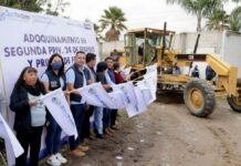 Inicia obra de adoquinamiento en San Antonio Cacalotepec
