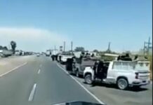 Captan a 30 hombres armados en carretera de Sinaloa