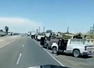 Captan a 30 hombres armados en carretera de Sinaloa