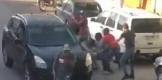 Graban supuesto secuestro en San Luis Potosí