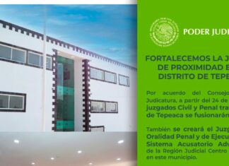 Tepeaca contará con Juzgado de Oralidad Penal en nueva Casa de Justicia