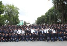 Lalo Rivera refuerza cercanía con cadetes de la Academia de Policía