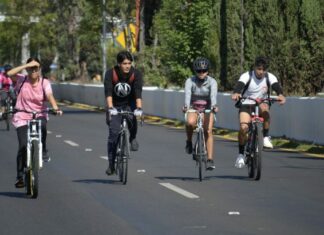 Ofrece Vía Recreativa calles abiertas y seguras para más de 4 mil personas: SMT