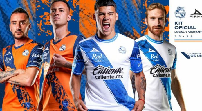 ¡Son bellísimos! Puebla presenta su nuevo jersey 2022-2023