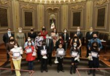 Congreso reconoce a participantes del concurso para ser comisionado infantil