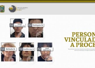 Vinculan a proceso a 5 personas por violencia familiar Puebla capital