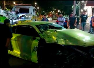 Conductor en CDMX choca auto valuado en 3 mdp auto lujo CDMX