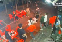 Así fue la brutal agresión contra mujeres en restaurante de China brutal