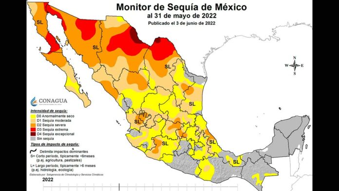 sequía conagua
