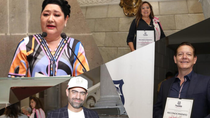 Eduardo Rivera les entregó un reconocimiento especial que enaltece su trayectoria y aportaciones a la comunidad mexicana.