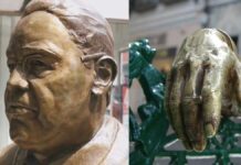 Esculturas de López Díaz y Pedro Ángel Palou son vandalizadas esculturas