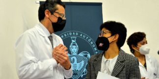 Lilia Cedillo reconoce el trabajo realizado en la Facultad de Medicina