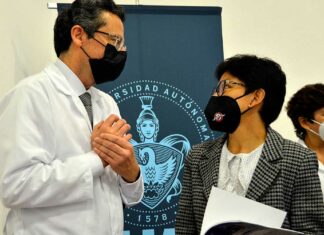 Lilia Cedillo reconoce el trabajo realizado en la Facultad de Medicina