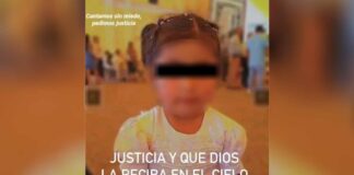 Violan y asesinan a menor de cuatro años en Chichiquila niña