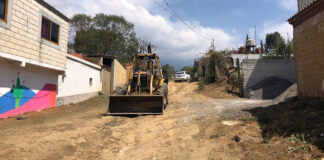 Arrancan obras de adoquinamiento en Atlixco obras