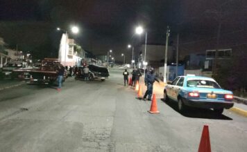 Operativo Alcoholímetro manda a 13 autos al corralón en Atlixco operativo
