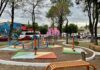 Parque de Santiago queda renovado; vecinos lo cuidarán Parque
