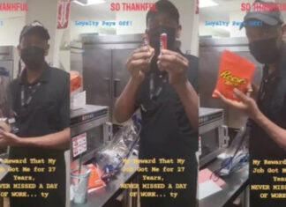Indigna regalo de Burger King a trabajador; internautas le dan 4 mdp regalo