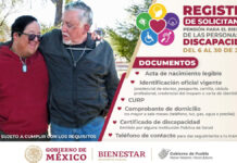 Inicia registro a Pensión para Personas con Discapacidad Permanente registro