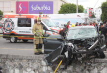 Chofer de Ruta 45-A provoca accidente; hay 9 heridos ruta