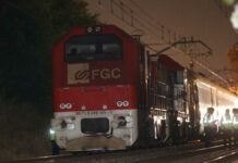 Choque de tren de pasajeros en España deja 30 heridos tren españa