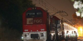 Choque de tren de pasajeros en España deja 30 heridos tren españa