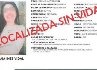 Localizan cadáver de Adriana Inés, enfermera desaparecida en Edomex Adriana