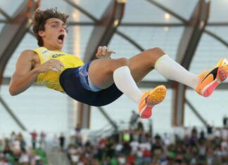 Armand Duplantis supera récord en salto con pértiga Armand