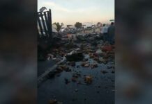 Camión con pollos vuelca y bloquea la Acatzingo-Cd Mendoza Camión