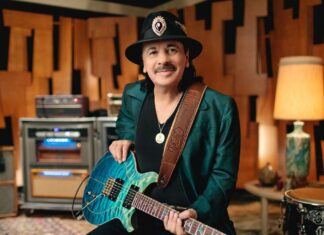 Carlos Santana se desploma sobre el escenario en Michigan Carlos