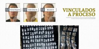 Cateo en San Bartolo: Caen sujetos con 124 dosis de droga Cateo