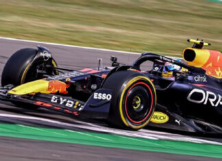 Checo Pérez rescata el podio en GP de Gran Bretaña Checo