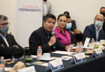 Eduardo Rivera reporta avances a la Comisión Permanente por Puebla Eduardo