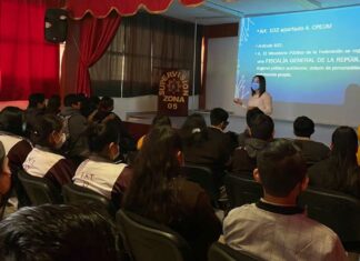 FGR Tlaxcala imparte pláticas sobre prevención del delito FGR