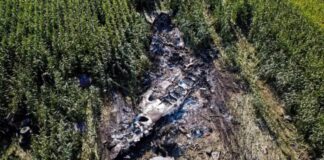Se estrella avión que transportaba armas en Grecia Grecia