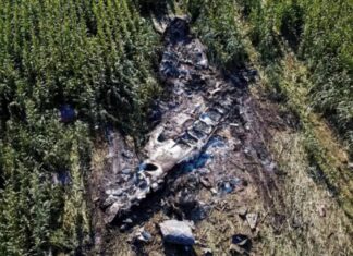 Se estrella avión que transportaba armas en Grecia Grecia