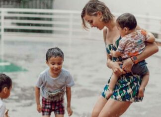 Mariana Rodríguez baila para celebrar lluvias en Monterrey Mariana