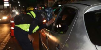 Operativo Alcoholímetro detecta a 36 conductores ebrios en Cholula Operativo