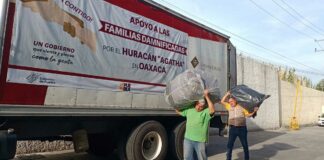 SEDIF apoya a damnificados de Oaxaca por huracán “Agatha” SEDIF