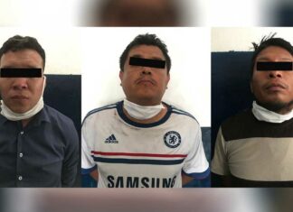 SSC detiene a ladrones de tienda en Ex Hacienda Mayorazgo SSC