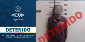SSC de San Pedro detiene a presunto acosador sexual SSC