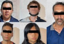 Agarran a 5 ladrones de tienda en Santa Cruz Buenavista Tienda