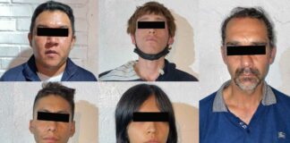 Agarran a 5 ladrones de tienda en Santa Cruz Buenavista Tienda